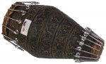 Designer Brass Khol Drums -Bolt Tuned, Special Hand Made Skin, Antique Finish, Gig Bag - Image 2
