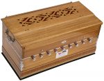 Harmonium Pro Grade By Kaayna Musicals, 9 Stop- 5 Main & 4 Drone, 3&frac12; Octave, Coupler, Teak Color, Gig Bag, Bass/Male Reed Tuned- 440Hz - Image 2