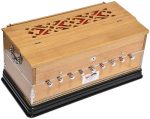 Harmonium Pro Grade By Kaayna Musicals, 9 Stops- 5 Main, 4 Drone, 3&frac12; Octaves, Teak Colour, Coupler, Gig Bag &ndash; 440 Hz - Image 2