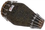 Designer Brass Khol Drums -Bolt Tuned, Special Hand Made Skin, Antique Finish, Gig Bag - Image 10
