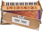 Harmonium Pro Grade By Kaayna Musicals, 9 Stops- 5 Main, 4 Drone, 3&frac12; Octaves, Teak Colour, Coupler, Gig Bag &ndash; 440 Hz - Image 10