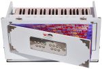 White Safri Harmonium- 3½ Octaves By Kaayna Musicals-Portable, Traveler, Baja, 9 Stops- 4 Drone, Bass/Male Reeds, Gig Bag, Tuning: 440Hz - Image 11