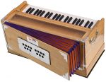 Harmonium Pro Grade By Kaayna Musicals, 9 Stop- 5 Main & 4 Drone, 3&frac12; Octave, Coupler, Teak Color, Gig Bag, Bass/Male Reed Tuned- 440Hz - Image 12