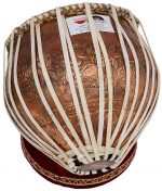 Ganesha Kalash Tabla Drum Set, 4 Kg Heavy Designer Copper Bayan, Antique Finish, Shesham Wood Dayan, Hand Made Drum Skins, Camel Leather Straps to Tune, Comes with Tuning Hammer, Gig Bag, Cushion & Cover - Image 13
