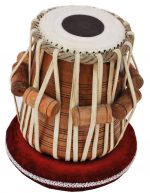 Tabla Drum Set, 2.5 Kg Double Color Brass Bayan, Sheesham Wood Dayan, Hand Made Nice Sounding Drum Heads, Leather Straps to Tune, Long Life, Comes with Tuning Hammer, Gig Bag, Cushion & Cover… - Image 20