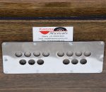 Safri Harmonium By Kaayna Musicals-3&frac12; Octaves, Portable, Traveler, Baja, 9 Stops (4 Drone), Dark Oak Finish, Gig Bag, Bass-Male Reed: 440 Hz - Image 15