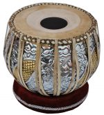 Tabla Drum Set, 2.5 Kg Double Color Brass Bayan, Sheesham Wood Dayan, Hand Made Nice Sounding Drum Heads, Leather Straps to Tune, Long Life, Comes with Tuning Hammer, Gig Bag, Cushion & Cover… - Image 17