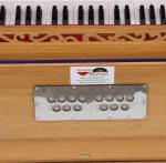 OM Safri Harmonium- 3&frac12; Octave By Kaayna Musicals-Portable, Traveler, Baja, 9 Stops- 4 Drone, Bass/Male Reeds, Teak Color, Gig Bag, Tuning: 440Hz - Image 17