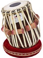 Ganesha Kalash Tabla Drum Set, 4 Kg Heavy Designer Copper Bayan, Antique Finish, Shesham Wood Dayan, Hand Made Drum Skins, Camel Leather Straps to Tune, Comes with Tuning Hammer, Gig Bag, Cushion & Cover - Image 17