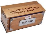 Harmonium Pro Grade By Kaayna Musicals, 11 Stops- 6 Main & 5 Drone, 3&frac12; Octaves, Teak Colour, Flower Bellow, Coupler, Gig Bag &ndash; 440 Hz - Image 19