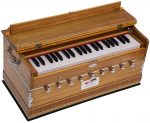 Harmonium Pro Grade By Kaayna Musicals, 9 Stop- 5 Main & 4 Drone, 3&frac12; Octave, Coupler, Teak Color, Gig Bag, Bass/Male Reed Tuned- 440Hz - Image 3