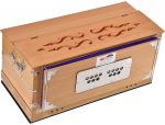Harmonium Pro Grade By Kaayna Musicals, 9 Stops- 5 Main, 4 Drone, 3&frac12; Octaves, Teak Color, Beautiful Bellow, Coupler, Gig Bag &ndash; 440 Hz - Image 20