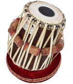 Ganesha Kalash Tabla Drum Set, 4 Kg Heavy Designer Copper Bayan, Antique Finish, Shesham Wood Dayan, Hand Made Drum Skins, Camel Leather Straps to Tune, Comes with Tuning Hammer, Gig Bag, Cushion & Cover - Image 15