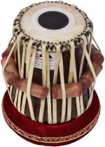 Ganesha Kalash Tabla Drum Set, 4 Kg Heavy Designer Copper Bayan, Antique Finish, Shesham Wood Dayan, Hand Made Drum Skins, Camel Leather Straps to Tune, Comes with Tuning Hammer, Gig Bag, Cushion & Cover - Image 14