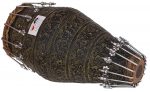 Designer Brass Khol Drums -Bolt Tuned, Special Hand Made Skin, Antique Finish, Gig Bag - Image 3
