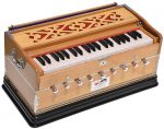 Harmonium Pro Grade By Kaayna Musicals, 9 Stops- 5 Main, 4 Drone, 3&frac12; Octaves, Teak Colour, Coupler, Gig Bag &ndash; 440 Hz - Image 4