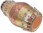 Designer Khol Drums -Brass & Copper-Bolt Tuned, Special Hand Made Skin, Double Color, Gig Bag - Image 4