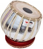 Tabla Drum Set- 5Kg Copper Bayan, Without Joint, Shesham Wood Dayan, Hand Made Drum Skin, Leather Strap to Tune, Long Life, Comes with Tuning Hammer, Gig Bag, Cushion & Cover - Image 5