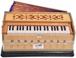 Harmonium Pro Grade By Kaayna Musicals, 9 Stops- 5 Main, 4 Drone, 3&frac12; Octaves, Teak Colour, Coupler, Gig Bag &ndash; 440 Hz - Image 5