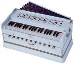 Harmonium White Pro Grade By Kaayna Musicals, 11 Stops- 6 Main & 5 Drone, 3½ Octaves, Coupler, Gig Bag, Bass/Male Reed Tuned- 440 Hz - Image 6