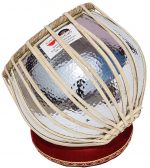 Tabla Drum Set- 5Kg Copper Bayan, Without Joint, Shesham Wood Dayan, Hand Made Drum Skin, Leather Strap to Tune, Long Life, Comes with Tuning Hammer, Gig Bag, Cushion & Cover - Image 6