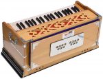 Harmonium Pro Grade By Kaayna Musicals, 9 Stops- 5 Main, 4 Drone, 3&frac12; Octaves, Teak Colour, Coupler, Gig Bag &ndash; 440 Hz - Image 8