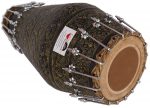 Designer Brass Khol Drums -Bolt Tuned, Special Hand Made Skin, Antique Finish, Gig Bag - Image 9